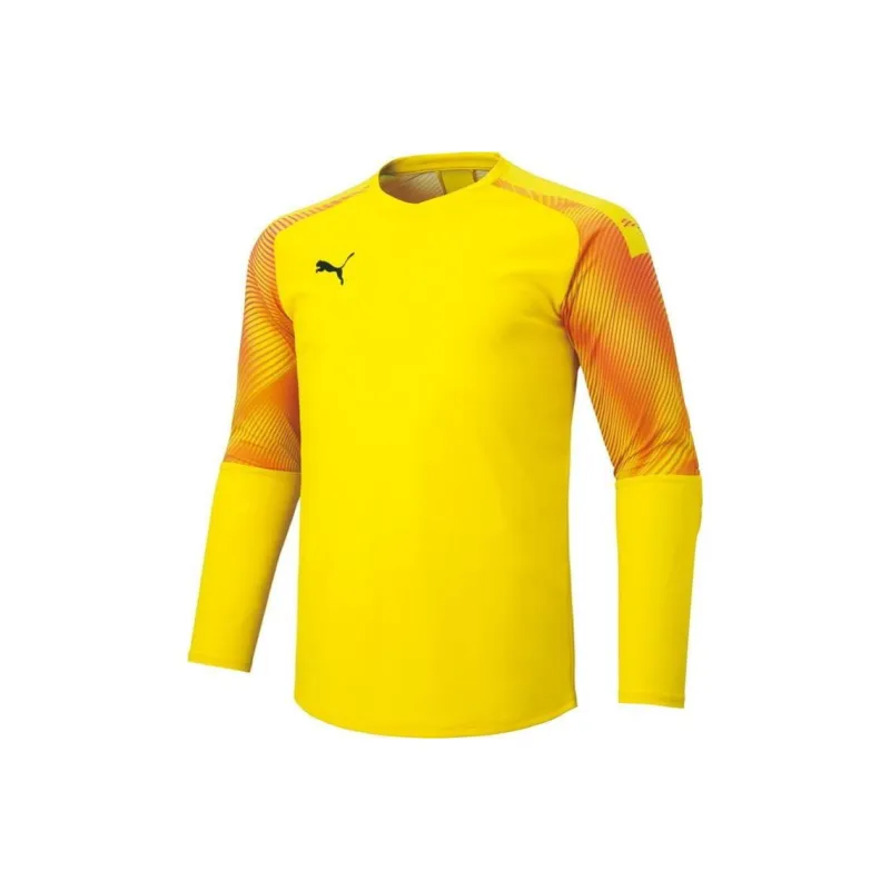 PUMA CUP GK Shirt T-Shirts Men Yellow-0