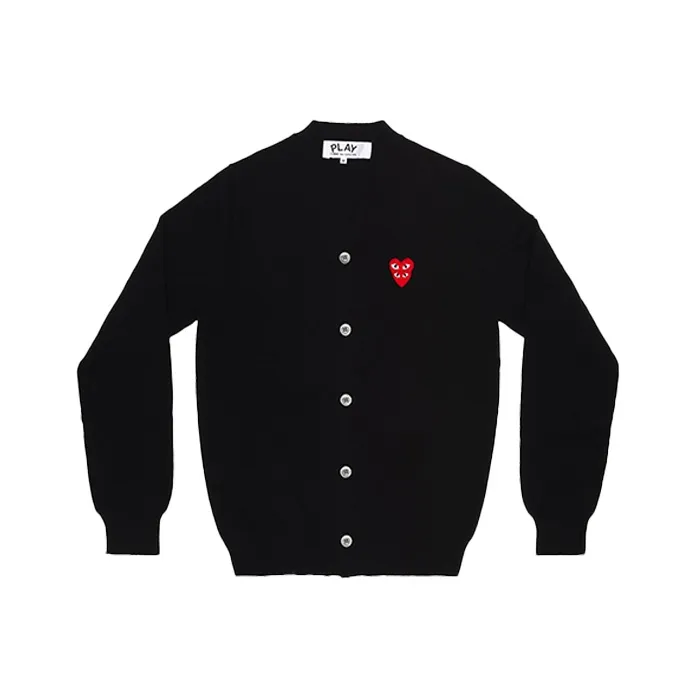 CDG Play Sweaters Men Black-0