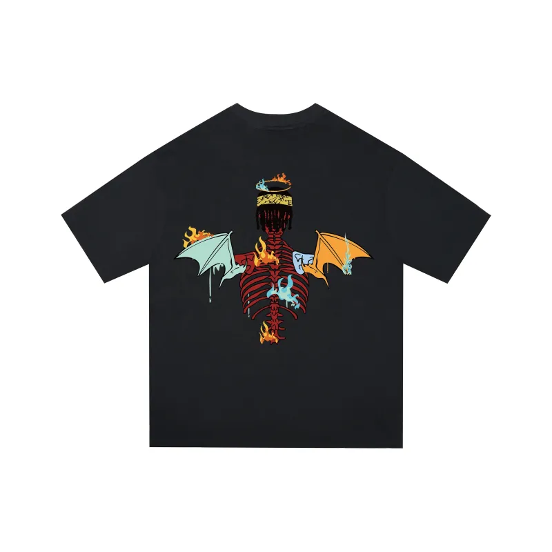 *EVAE+MOB Skull Series T Shirt Unisex-0