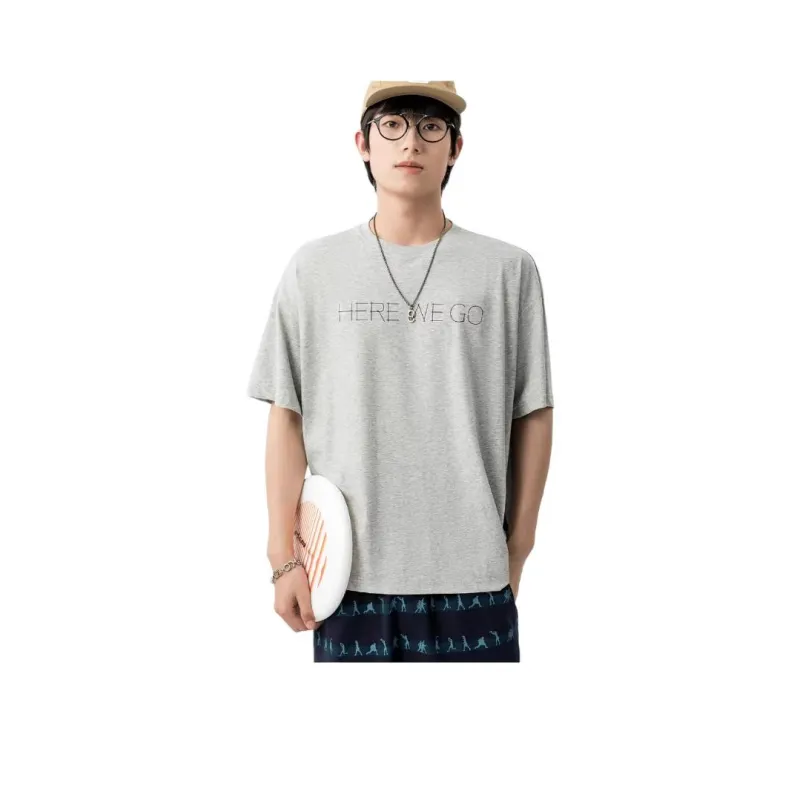 GOLDLION T Shirts Unisex Gray-0