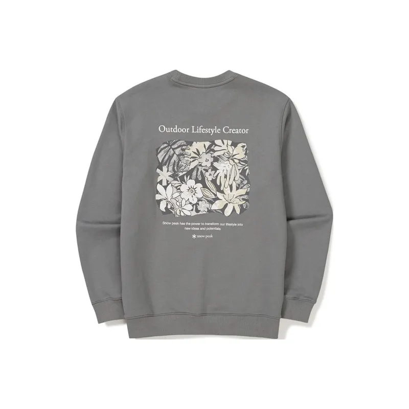 Snow Peak One on One Sweatshirt Unisex-4