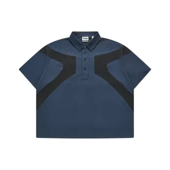FILA FUSION x FACETASM Polo Shirt Men's Blue