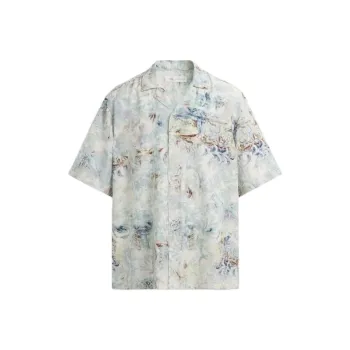 ZARA Shirts Men Blue