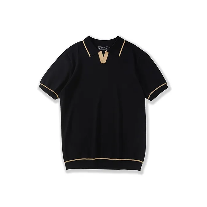 I'm David Polo Shirt Men's Black-0