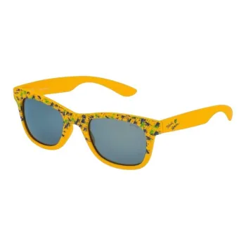 Sting Injection Molded Irregular Shape Sunglasses Women's Yellow