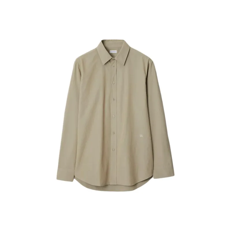 Burberry Shirts Men Khaki-0