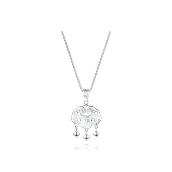 CUTE DAME Sterling Silver Necklaces Women's