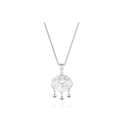 CUTE DAME Sterling Silver Necklaces Women's