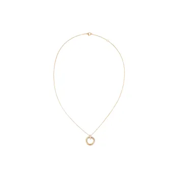 CARTIER Trinity Series 18K White Gold Necklaces Women's