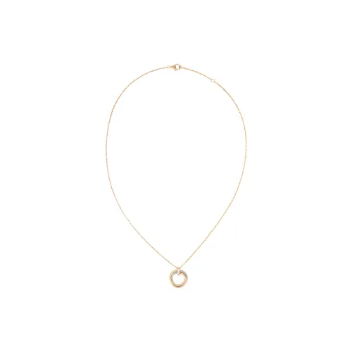 CARTIER Trinity Series 18K White Gold Necklaces Women's
