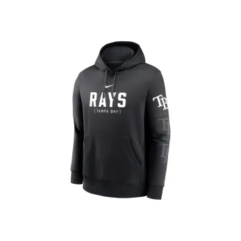 Nike Tampa Bay Rays Fashion Club Men's Nike Mlb Pullover Hoodie