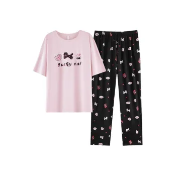 7 SEVFUN Pajama Set Women's Cherry Blossom Pink