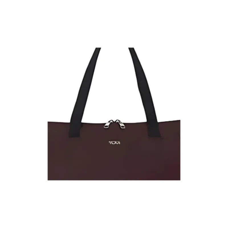 TUMI Voyageur Nylon Tote Bag Shopping Bag Handbag Unisex Dark Purple Red-3