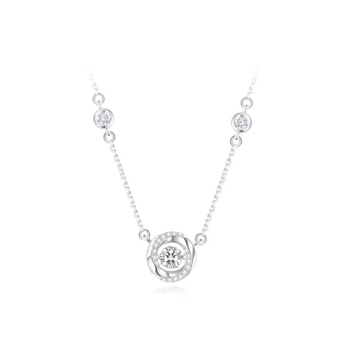 Love Link 925 Sterling Silver Necklaces Women's