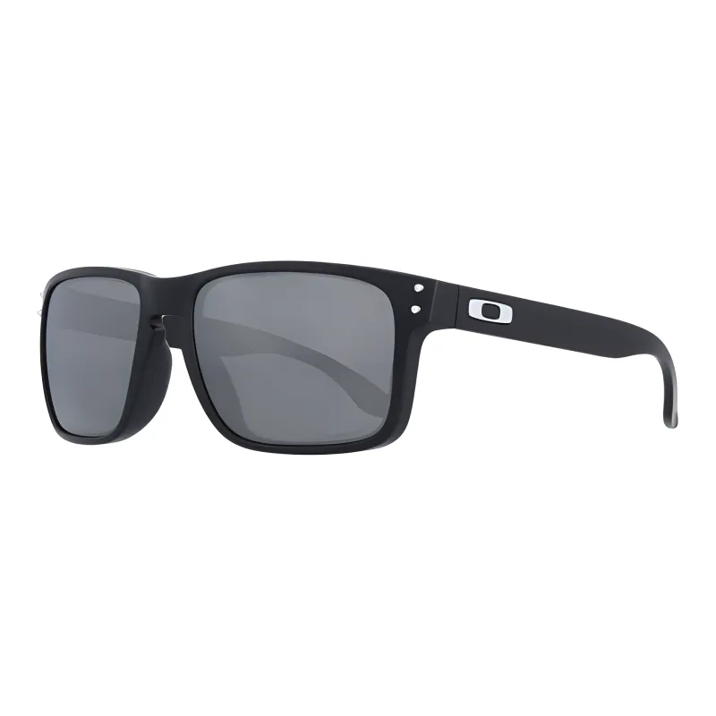 Oakley Plastic Irregular Shape Sunglasses Men's Black-0