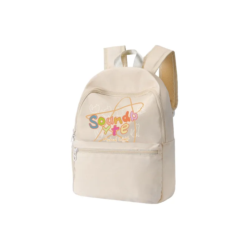 HINY Polyester Students Backpack Small Size Unisex Multicolor-5