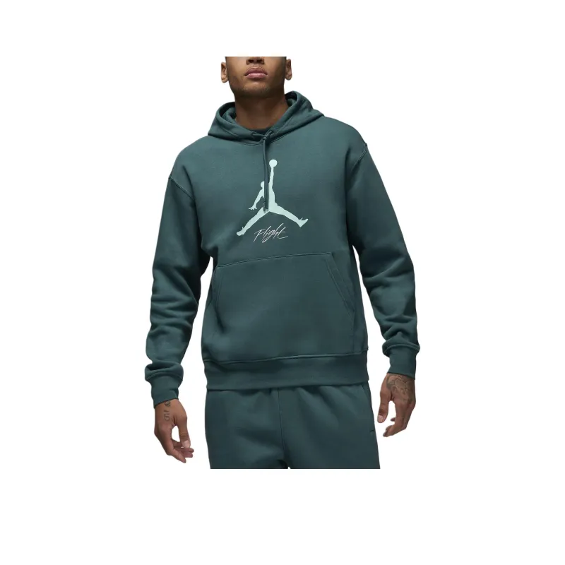 Jordan Essentials Fleece Hoodie Sweatshirt Men's Oxidized Green-0