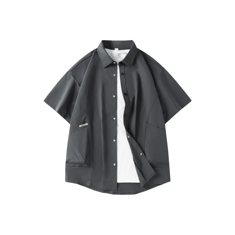 TESTUNG Fashion Minimalist Style Shirt Unisex-29