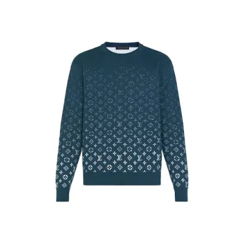 LOUIS VUITTON Lvse Monogram Degrade Crewneck