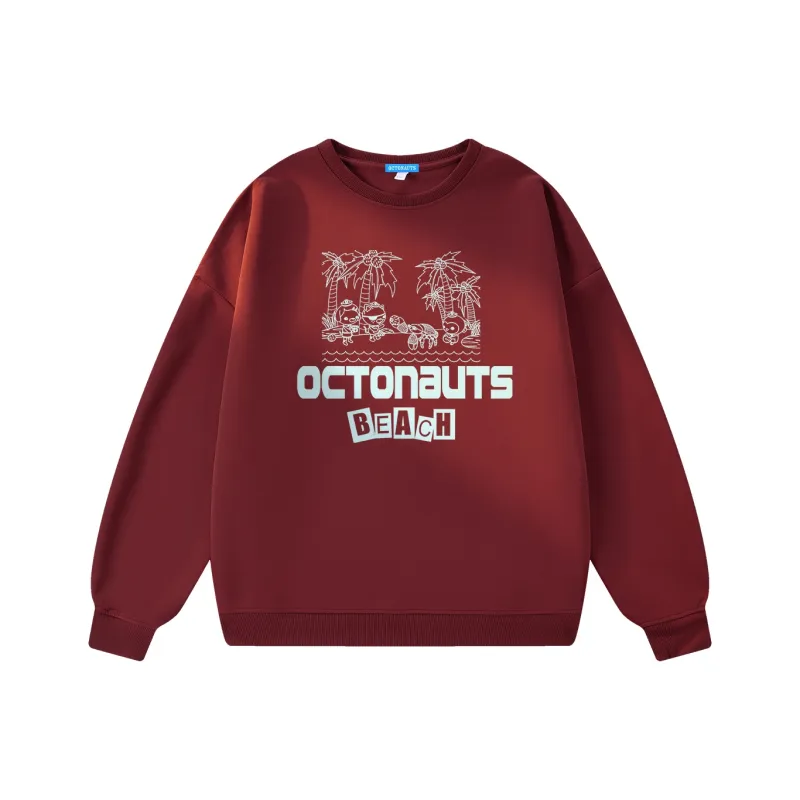 Small Columns Under The Sea Sweatshirt Unisex-10