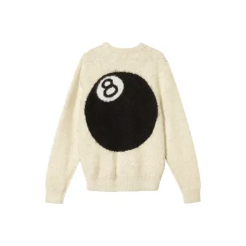 Stussy 8 Ball Heavy Brushed Mohair Sweater