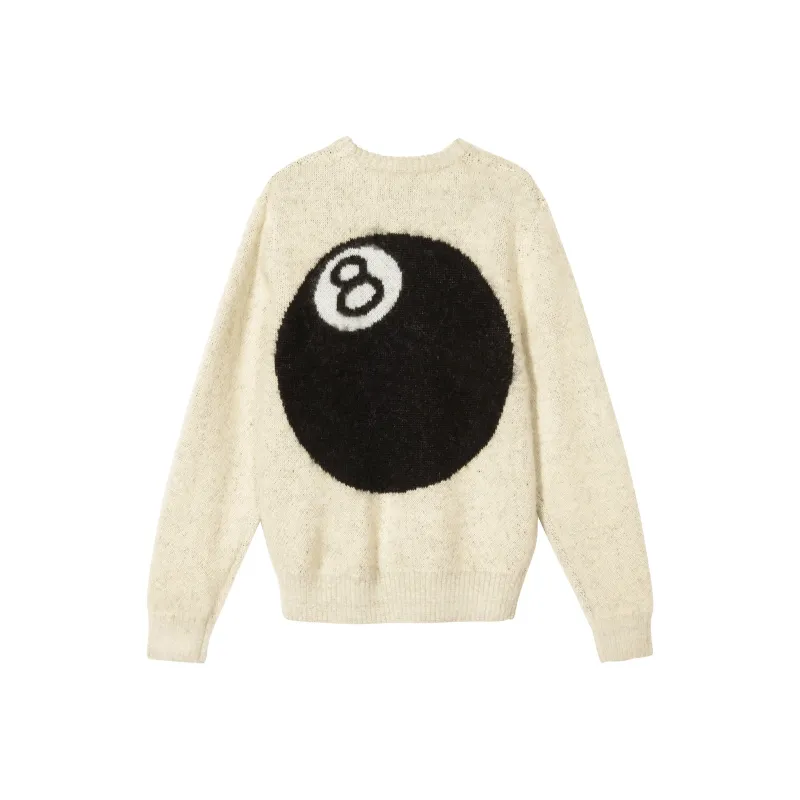 Stussy 8 Ball Heavy Brushed Mohair Sweater-0