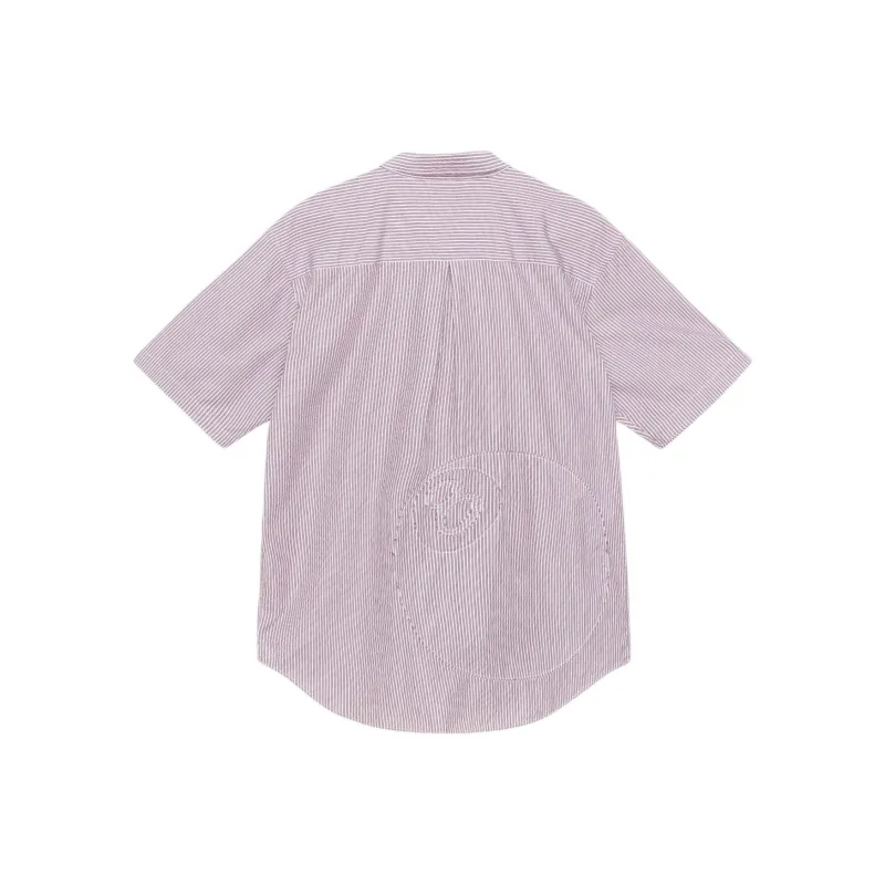 Stussy Boxy S/S Stripe 8 Ball Shirt-6