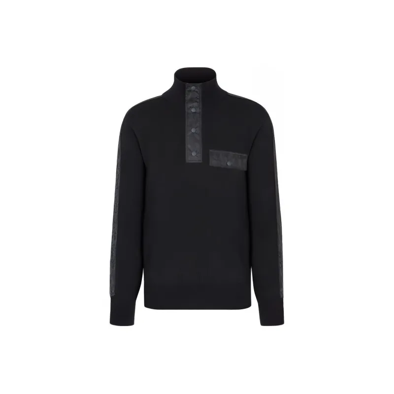 DIOR Dior Quarterly New Products Sweater Men's Navy-0