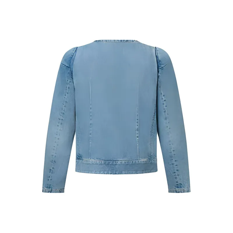 LOUIS VUITTON Double Breasted Denim Jacket-1