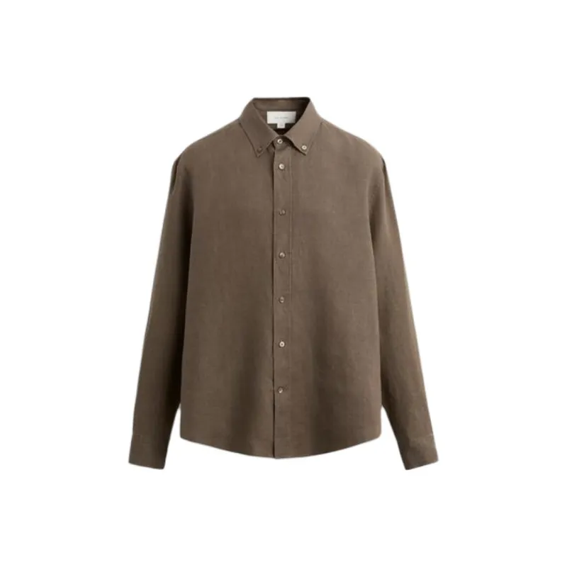 ZARA Shirts Men Tan-0