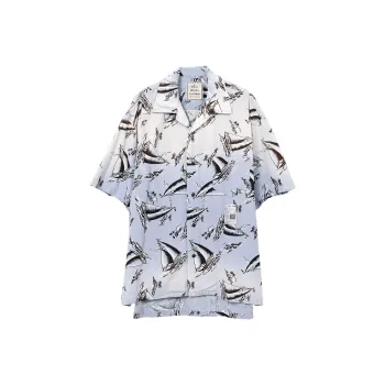 Maison Mihara Yasuhiro Graphic print Shirt