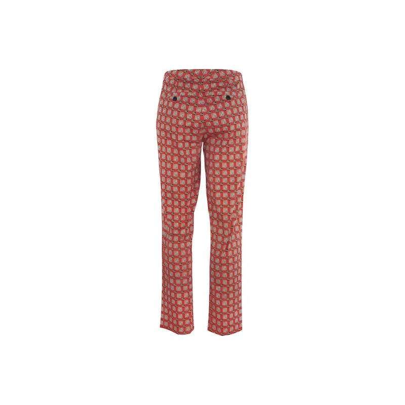 Burberry Casual Pants Women's Red-1