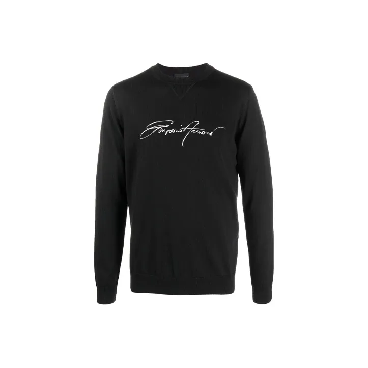EMPORIO ARMANI FW21 Sweater Men's Black-0