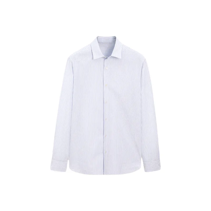 Massimo Dutti Shirts Men Blue-0