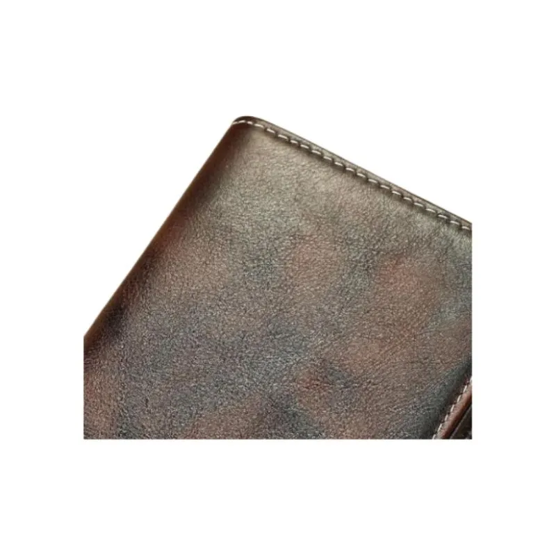 LARTIGENT Cow Leather Money Clip Card Holder Long Wallet Regular Men's Multicolor-7