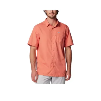 Columbia Shirts Men Peach
