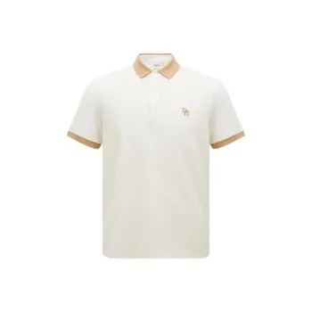 DANIEL HECHTER Polo Shirt Men's Ecru