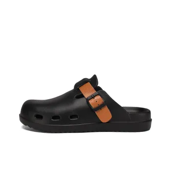 OUGLEMEN Closed Toe Slippers Men's