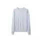 Waffle Knit Knitwear-Light Gray-38-6004
