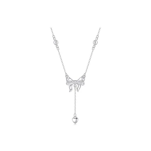 Lao Feng Xiang Romantic Runaway Princess Series Sterling Silver 990 Necklaces Women's