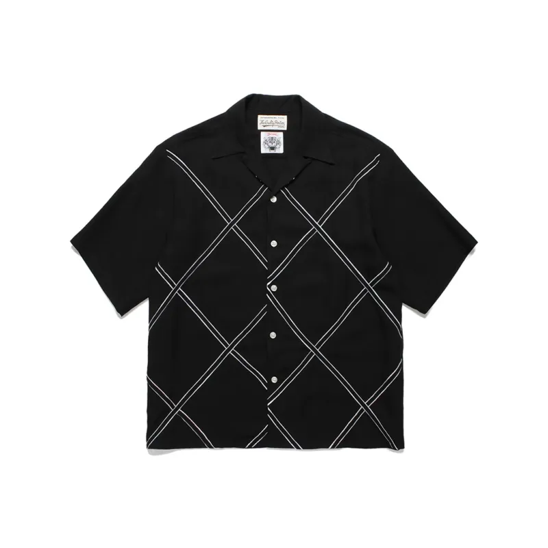 WACKO MARIA x WOLF'S HEAD WOLF'S HEAD Collaboration Edition SS24 Shirt Unisex White-0