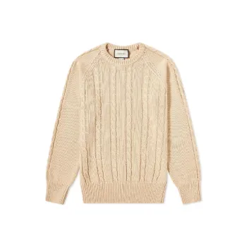 GUCCI Sweaters Men Light Beige