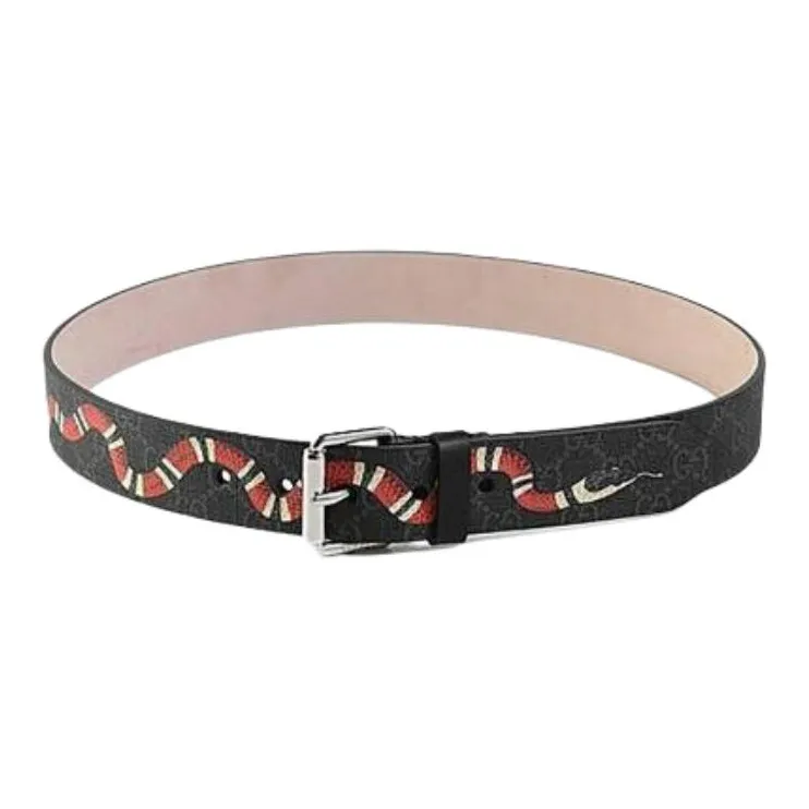 GUCCI Supreme Kingsnake Belt-0