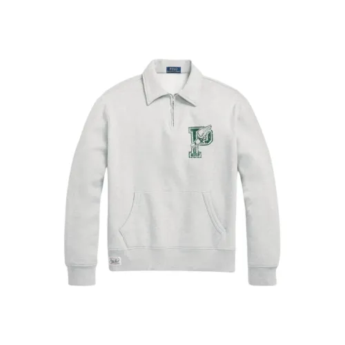 Polo Ralph Lauren V neck Cotton Sweatshirt