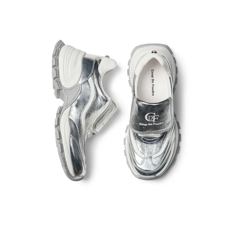 Coup De Foudre Height Increasing Low Top Chunky Sneakers Women's-7