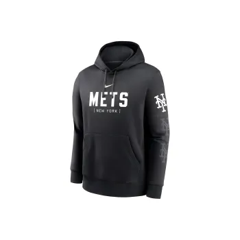 Nike New York Mets Fashion Club Men's Nike Mlb Pullover Hoodie