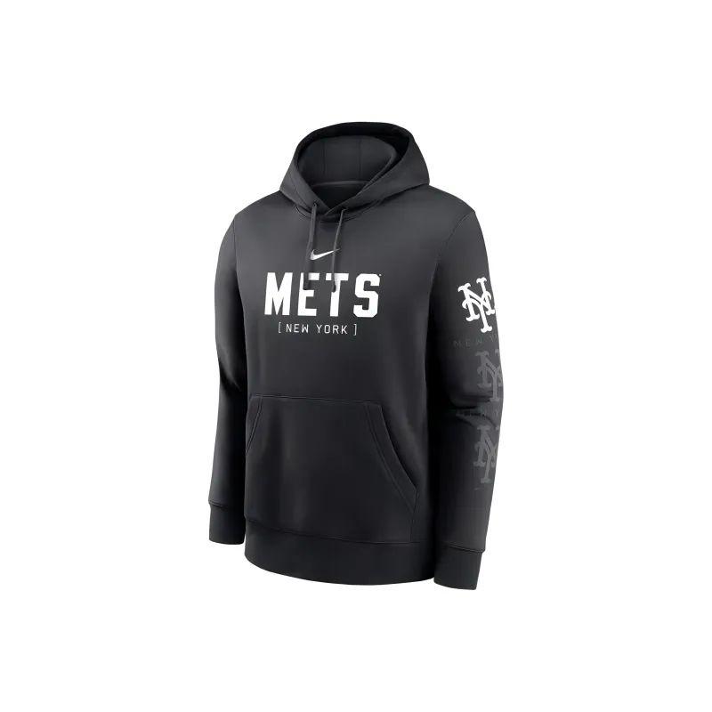 Nike New York Mets Fashion Club Men's Nike Mlb Pullover Hoodie-0