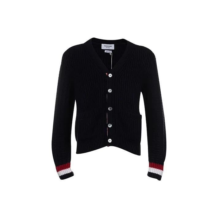 THOM BROWNE Sweaters Men Blue-0