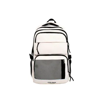 GOBLIN SHARKS 1759 Nylon Backpack Regular Unisex White/Black/Gray/Red