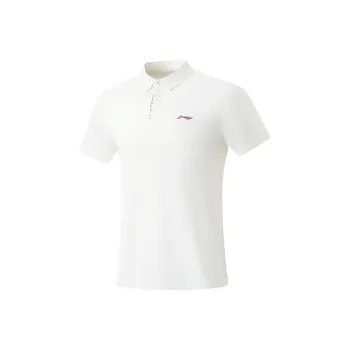 LiNing Fitness Series Polo Shirt Men's Ivory